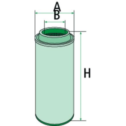 Mann Filter Filtr powietrza | 75686, 6