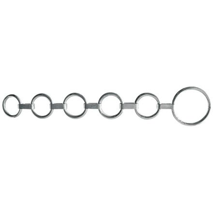 Obroża z ogniw płaskich, ocynkowana