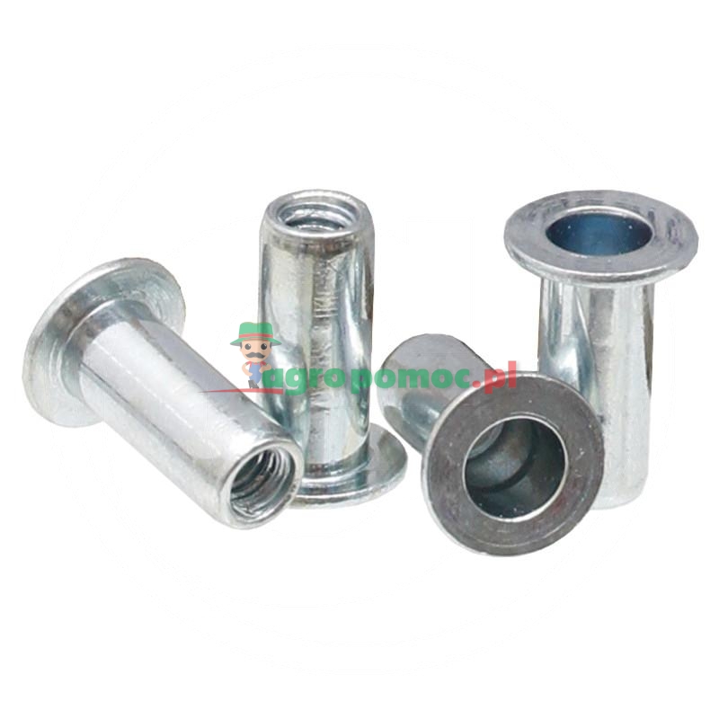  Opak. 500 Nitonakrętka uniwersalna z łbem płaskim M4-60