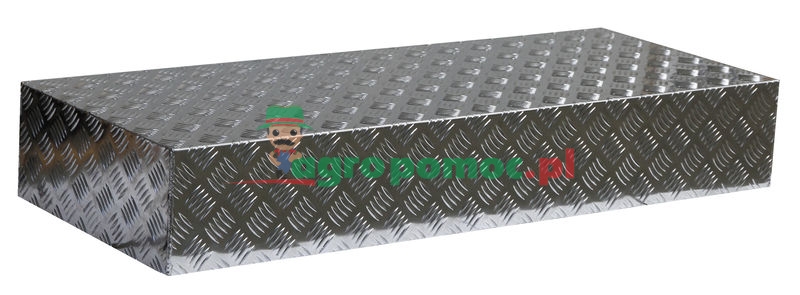 Podest z blachy ryflowanej regału szczytowego gondoli