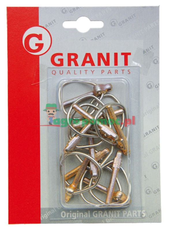 Rübig Zestaw zawleczek zatrzaskowych DIN