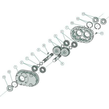 Suma Wałek wielowypustowy | 48103, 72230