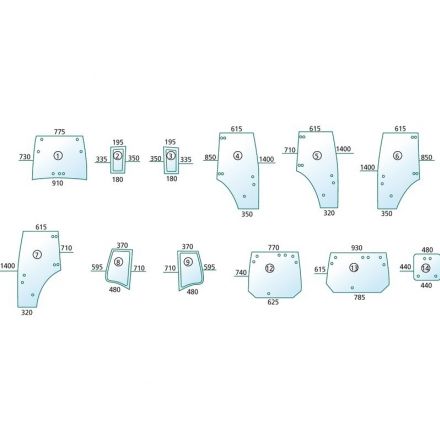 Szyba boczna | 222812010650