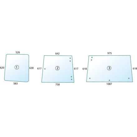 Szyba boczna | 0.9227.214.0