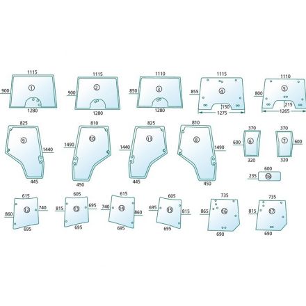 Szyba drzwi | 4272775M1