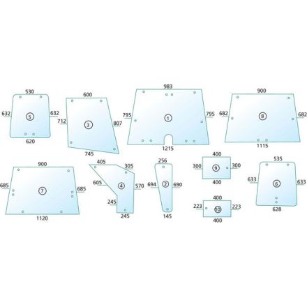 Szyba drzwi | 9960959