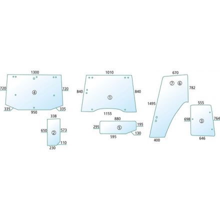 Szyba drzwi | 82000396