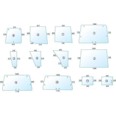 Szyba dzielona | 83932000