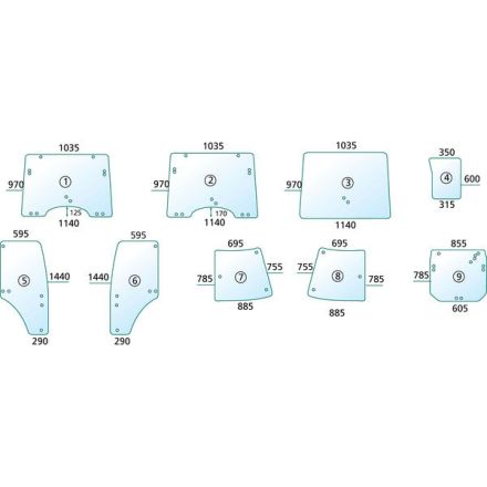  Szyba przednia | R202078