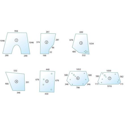 Szyba przednia | 33118000