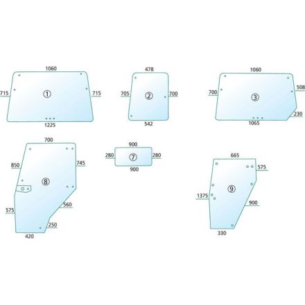 Szyba przednia | 04363114