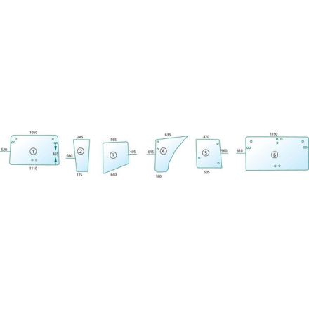 Szyba przednia | 1-34-571-405