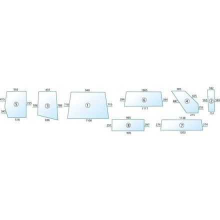 Szyba tylna | 0.9203.217.0