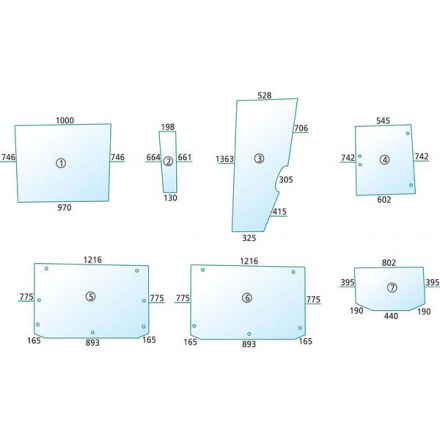 Szyba tylna | 0.9234.273.0