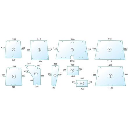 Szyba tylna | 9960939