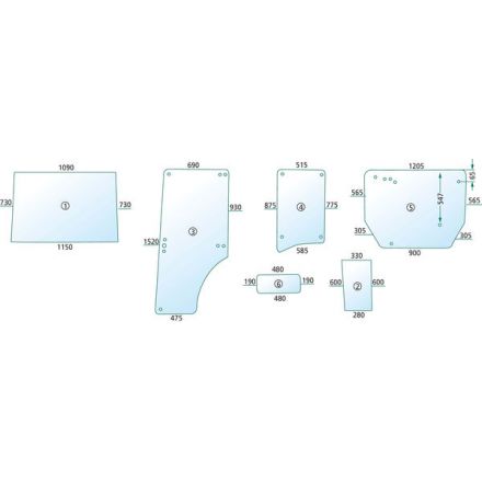 Szyba tylna | 10368121