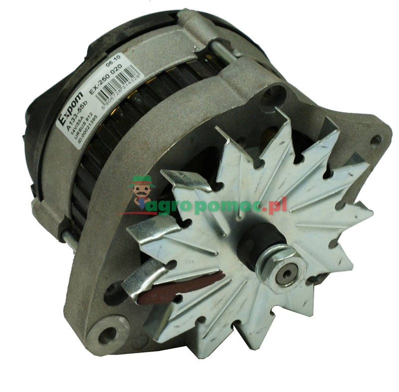 Ursus Alternator A133-55A 14V55A  bez koła pasowego | EX-251 020 EXPOM