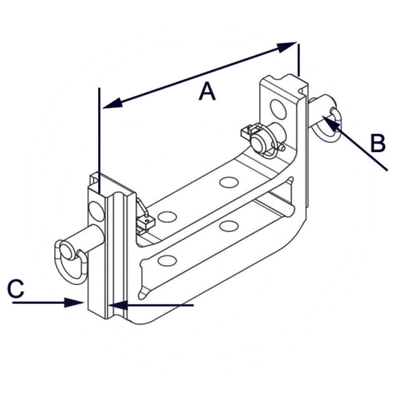 Walterscheid Podpora zaczepu wahadłowego Walterscheid