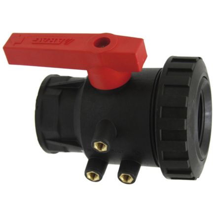  Zawór kulowy przelotowy