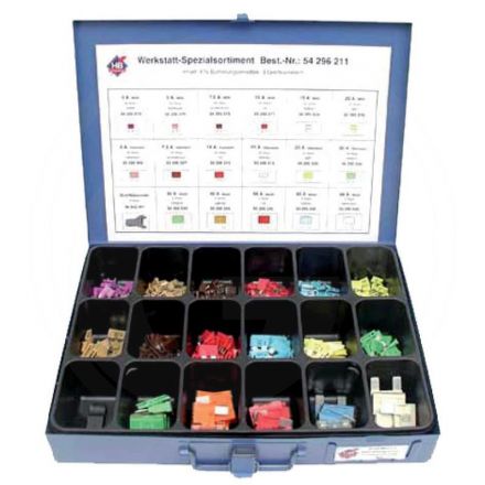  Zestaw bezpieczników płaskich