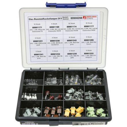 Zestaw małych żarówek