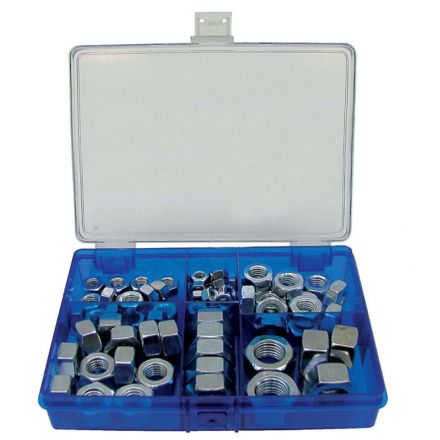 Zestaw nakrętek sześciokątnych