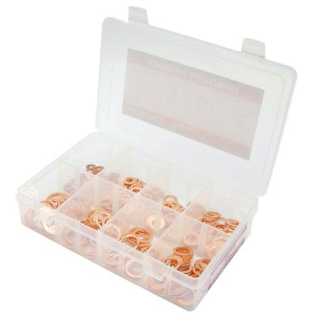 Zestaw pierścieni miedzianych