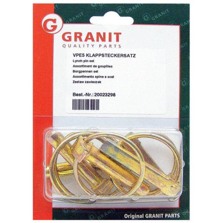  Zestaw zawleczek zatrzaskowych