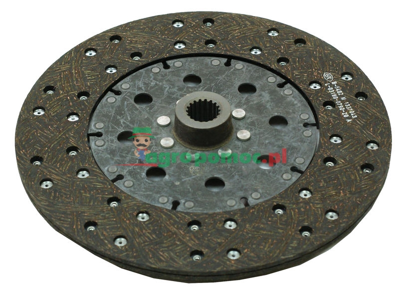 Zetor Tarcza sprzęgła jezdna  pleciona odprężona fi 310 mm | 54.021.905