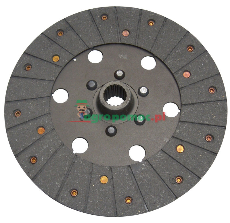 Zetor Tarcza sprzęgła jezdnego  pleciona fi 280 mm | 7001 1186 / 7001 1189
