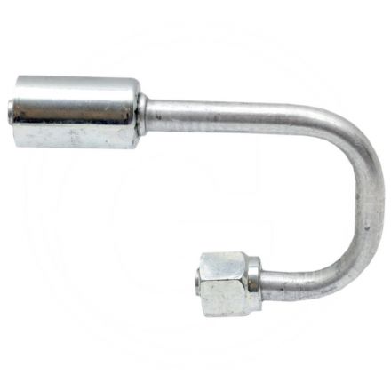 Złączka - oring aluminium 180°