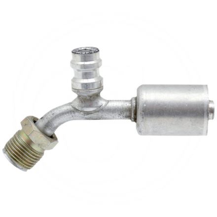 Złączka - oring aluminium 45°