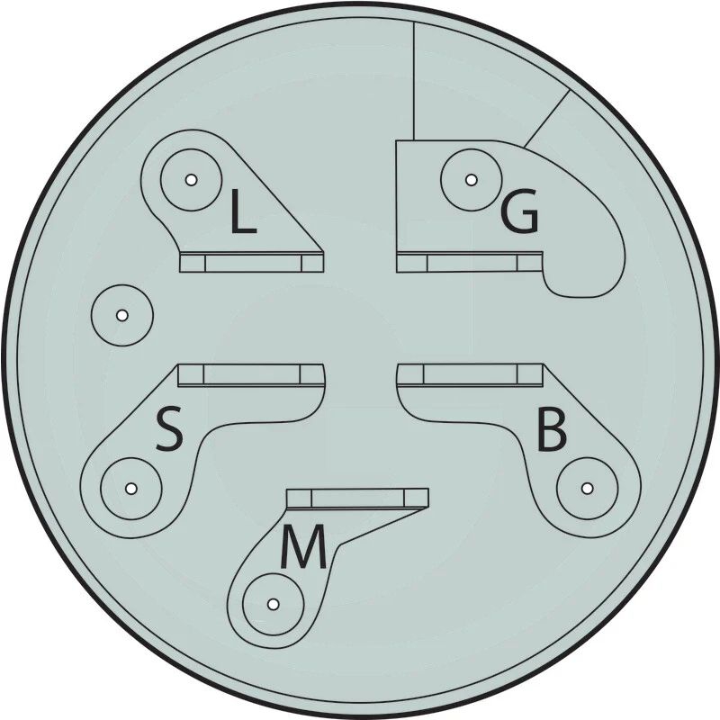 Wyłącznik zapłonu z kluczykiem zapłonu | 5323654-02, 5321251-04, 3621R, 4406R, 365402, 125104X | zdjęcie nr 3