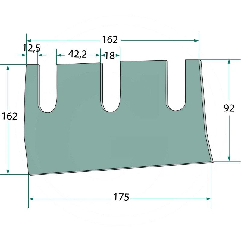 Nóż do ukośnego cięcia | Z62075 | zdjęcie nr 2