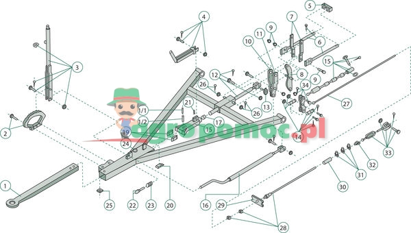 BPW Dyszel zaczepu | zdjęcie nr 1