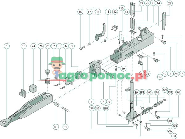 BPW Sworzeń zawleczki | zdjęcie nr 1