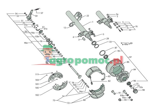 Gigant Zestaw naprawczy łożyska | zdjęcie nr 1