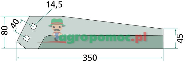 Nóż ogławiacza | zdjęcie nr 2