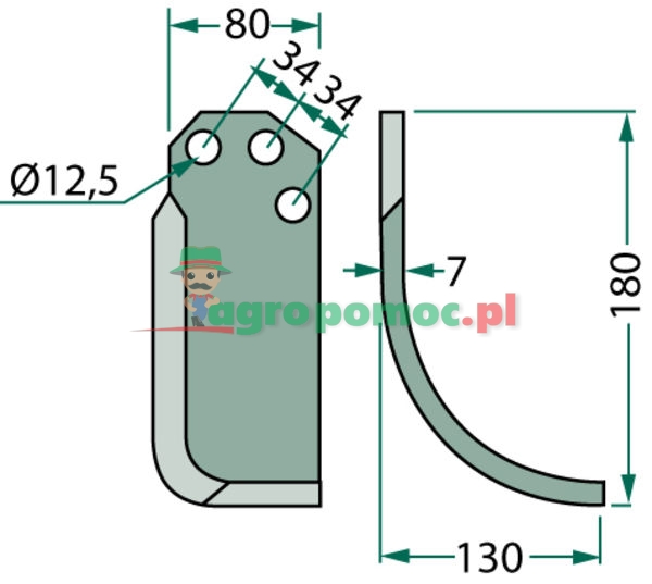 Nóż wygięty | zdjęcie nr 2
