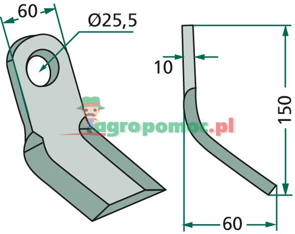 Nóż Y Agrimaster 3000106 | 3000106 | zdjęcie nr 2