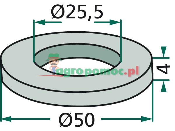 Podkładka dystansowa | 3000178 | zdjęcie nr 2