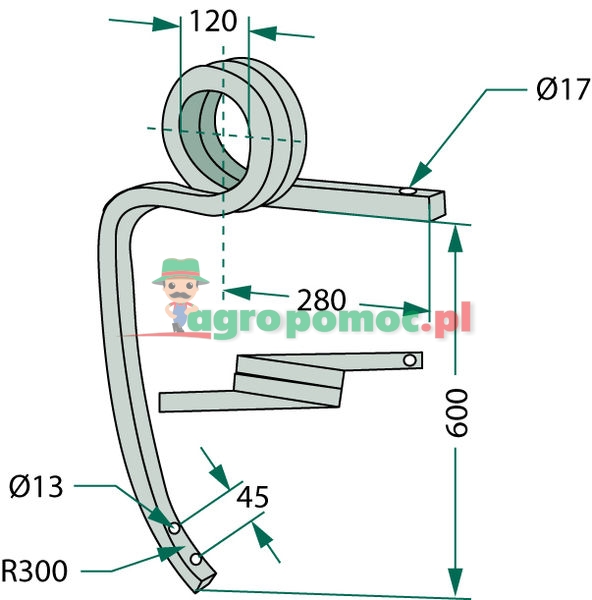 Słupica sprężynowa | zdjęcie nr 2