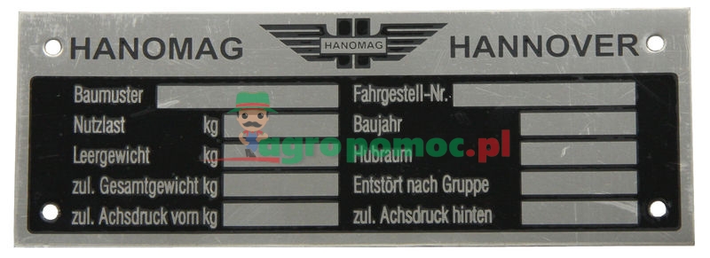 Tabliczka znamionowa | zdjęcie nr 1