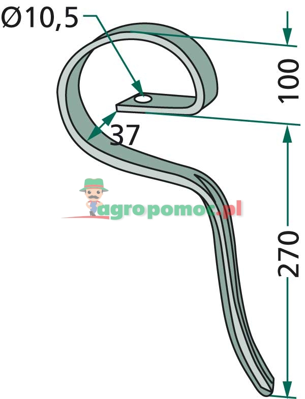 Ząb sprężynowy | zdjęcie nr 2