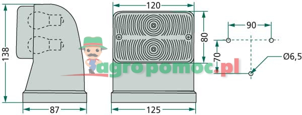 Cobo Lampa zespolona (pozycyjna-kierunkowskaz) | zdjęcie nr 2