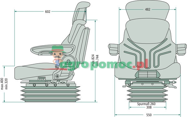 GRAMMER Siedzenie komfortowe | zdjęcie nr 2