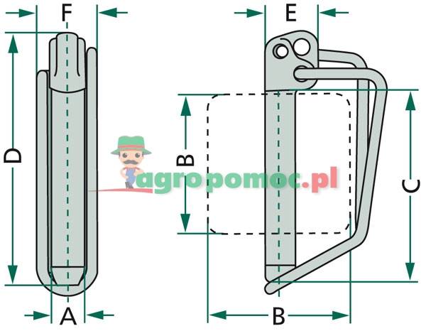 Rübig Zawleczka-klips | zdjęcie nr 2