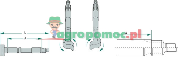 Wałek rozpieracza krzywkowego | 05.097.05.27.1 | zdjęcie nr 2