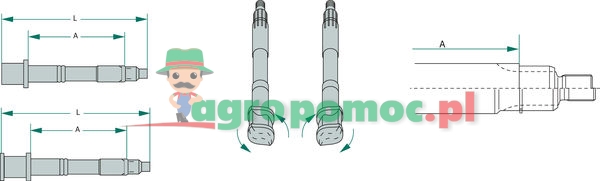 Wałek rozpieracza krzywkowego | 05.097.60.06.2 | zdjęcie nr 2