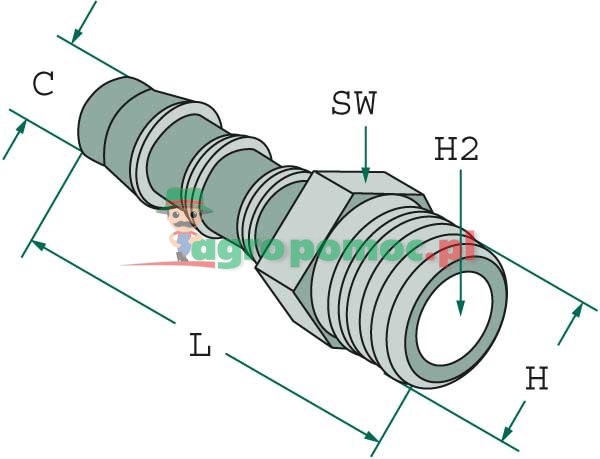 Złączka węża | zdjęcie nr 2